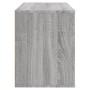 Mueble zapatero de madera contrachapada gris Sonoma 80x35x45 cm de vidaXL, Zapateros y organizadores de calzado - Ref: Foro24...