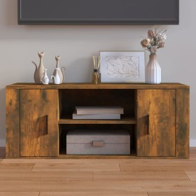 Mueble para TV madera contrachapada roble ahumado 100x35x40 cm de vidaXL, Muebles TV - Ref: Foro24-823096, Precio: 49,71 €, D...