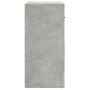 Aparador de madera contrachapada gris hormigón 80x33x70 cm de vidaXL, Aparadores - Ref: Foro24-816572, Precio: 94,85 €, Descu...