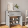 Aparador de madera contrachapada gris hormigón 80x33x70 cm de vidaXL, Aparadores - Ref: Foro24-816572, Precio: 94,85 €, Descu...