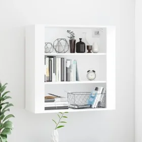 Armario de pared madera contrachapada blanco 80x33x80 cm de vidaXL, Aparadores - Ref: Foro24-816592, Precio: 63,28 €, Descuen...