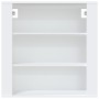 Armario de pared madera contrachapada blanco 80x33x80 cm de vidaXL, Aparadores - Ref: Foro24-816592, Precio: 63,89 €, Descuen...