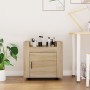 Carrito de escritorio contrachapada roble Sonoma 60x45x60 cm de vidaXL, Carros e islas - Ref: Foro24-816611, Precio: 57,57 €,...