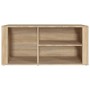Mueble zapatero madera contrachapada roble Sonoma 100x35x45 cm de vidaXL, Zapateros y organizadores de calzado - Ref: Foro24-...