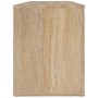 Mueble zapatero madera contrachapada roble Sonoma 100x35x45 cm de vidaXL, Zapateros y organizadores de calzado - Ref: Foro24-...
