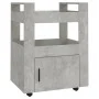 Carrito de cocina madera contrachapada gris hormigón 60x45x80cm de vidaXL, Carros de cocina y comedor - Ref: Foro24-816828, P...