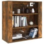 Armario de pared madera contrachapada roble ahumado 80x33x80 cm de vidaXL, Aparadores - Ref: Foro24-816597, Precio: 61,73 €, ...