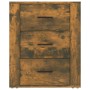 Mesita de noche madera contrachapada roble ahumado 50x36x60 cm de vidaXL, Mesitas de noche - Ref: Foro24-816717, Precio: 53,9...