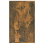 Mesita de noche madera contrachapada roble ahumado 50x36x60 cm de vidaXL, Mesitas de noche - Ref: Foro24-816717, Precio: 53,9...