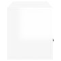 Mueble de TV madera contrachapada blanco brillo 100x35x40 cm de vidaXL, Muebles TV - Ref: Foro24-816810, Precio: 68,28 €, Des...