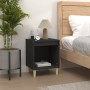 Mesitas de noche 2 unidades negro 40x35x50 cm de vidaXL, Mesitas de noche - Ref: Foro24-821861, Precio: 42,40 €, Descuento: %