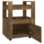 Smoked oak plywood kitchen cart 60x45x80cm by vidaXL, Kitchen and dining carts - Ref: Foro24-816829, Price: 55,24 €, Discount: %