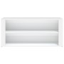 Mueble zapatero de madera contrachapada blanco 100x35x45 cm de vidaXL, Zapateros y organizadores de calzado - Ref: Foro24-816...
