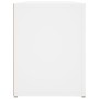 Mueble zapatero de madera contrachapada blanco 100x35x45 cm de vidaXL, Zapateros y organizadores de calzado - Ref: Foro24-816...