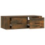 Mueble de TV colgante madera roble ahumado 80x36x25 cm de vidaXL, Muebles TV - Ref: Foro24-816837, Precio: 48,99 €, Descuento: %