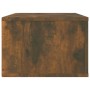 Mueble de TV colgante madera roble ahumado 80x36x25 cm de vidaXL, Muebles TV - Ref: Foro24-816837, Precio: 48,99 €, Descuento: %