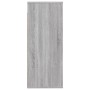 Armario de pared madera contrachapada gris Sonoma 80x33x80 cm de vidaXL, Aparadores - Ref: Foro24-816598, Precio: 69,31 €, De...