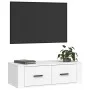 Mueble de TV colgante madera contrachapada blanco 80x36x25 cm de vidaXL, Muebles TV - Ref: Foro24-816832, Precio: 39,83 €, De...