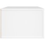 Mueble de TV colgante madera contrachapada blanco 80x36x25 cm de vidaXL, Muebles TV - Ref: Foro24-816832, Precio: 40,18 €, De...