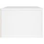 Mueble de TV colgante madera contrachapada blanco 80x36x25 cm de vidaXL, Muebles TV - Ref: Foro24-816832, Precio: 39,83 €, De...