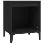 Mesita de noche negro 40x35x50 cm de vidaXL, Mesitas de noche - Ref: Foro24-821876, Precio: 33,80 €, Descuento: %