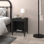Mesita de noche negro 40x35x50 cm de vidaXL, Mesitas de noche - Ref: Foro24-821876, Precio: 33,80 €, Descuento: %