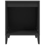 Mesita de noche negro 40x35x50 cm de vidaXL, Mesitas de noche - Ref: Foro24-821876, Precio: 33,80 €, Descuento: %