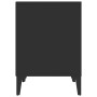 Mesita de noche negro 40x35x50 cm de vidaXL, Mesitas de noche - Ref: Foro24-821876, Precio: 33,80 €, Descuento: %