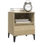 Mesita de noche roble Sonoma 40x35x50 cm de vidaXL, Armarios y almacenamiento - Ref: Foro24-821816, Precio: 52,67 €, Descuent...