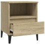 Mesita de noche roble Sonoma 40x35x50 cm de vidaXL, Armarios y almacenamiento - Ref: Foro24-821816, Precio: 52,67 €, Descuent...