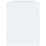 Mueble zapatero madera contrachapada blanco 100x35x45 cm de vidaXL, Zapateros y organizadores de calzado - Ref: Foro24-816920...