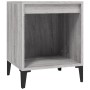Mesita de noche gris Sonoma 40x35x50 cm de vidaXL, Mesitas de noche - Ref: Foro24-821886, Precio: 29,74 €, Descuento: %