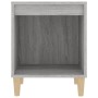 Mesitas de noche 2 unidades gris Sonoma 40x35x50 cm de vidaXL, Mesitas de noche - Ref: Foro24-821871, Precio: 42,52 €, Descue...