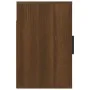 Mesita de noche de pared roble marrón 50x30x47 cm de vidaXL, Mesitas de noche - Ref: Foro24-816878, Precio: 35,85 €, Descuent...