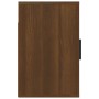 Mesita de noche de pared roble marrón 50x30x47 cm de vidaXL, Mesitas de noche - Ref: Foro24-816878, Precio: 36,28 €, Descuent...
