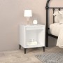 Mesitas de noche 2 unidades color blanco 40x35x50 cm de vidaXL, Mesitas de noche - Ref: Foro24-821875, Precio: 48,52 €, Descu...