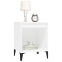 Mesitas de noche 2 unidades color blanco 40x35x50 cm de vidaXL, Mesitas de noche - Ref: Foro24-821875, Precio: 48,52 €, Descu...