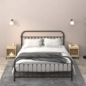 Mesitas de noche 2 unidades roble Sonoma 40x35x50 cm de vidaXL, Mesitas de noche - Ref: Foro24-821881, Precio: 46,57 €, Descu...