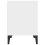 Mesitas de noche 2 unidades color blanco 40x35x50 cm de vidaXL, Mesitas de noche - Ref: Foro24-821875, Precio: 48,52 €, Descu...