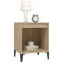 Mesitas de noche 2 unidades roble Sonoma 40x35x50 cm de vidaXL, Mesitas de noche - Ref: Foro24-821881, Precio: 46,57 €, Descu...