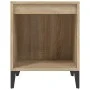 Mesitas de noche 2 unidades roble Sonoma 40x35x50 cm de vidaXL, Mesitas de noche - Ref: Foro24-821881, Precio: 46,57 €, Descu...