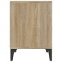 Mesitas de noche 2 unidades roble Sonoma 40x35x50 cm de vidaXL, Mesitas de noche - Ref: Foro24-821881, Precio: 47,09 €, Descu...