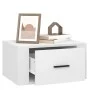 Mesitas de noche de pared 2 uds blanco 50x36x25 cm de vidaXL, Mesitas de noche - Ref: Foro24-816841, Precio: 49,19 €, Descuen...