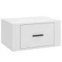 Mesitas de noche de pared 2 uds blanco 50x36x25 cm de vidaXL, Mesitas de noche - Ref: Foro24-816841, Precio: 49,19 €, Descuen...