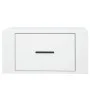 Mesitas de noche de pared 2 uds blanco 50x36x25 cm de vidaXL, Mesitas de noche - Ref: Foro24-816841, Precio: 49,19 €, Descuen...