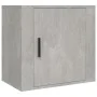 Mesitas de noche de pared 2 uds gris hormigón 50x30x47 cm de vidaXL, Mesitas de noche - Ref: Foro24-816873, Precio: 58,89 €, ...