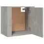 Mesitas de noche de pared 2 uds gris hormigón 50x30x47 cm de vidaXL, Mesitas de noche - Ref: Foro24-816873, Precio: 58,89 €, ...