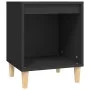 Mesita de noche madera contrachapada negro 40x35x50 cm de vidaXL, Mesitas de noche - Ref: Foro24-821860, Precio: 32,73 €, Des...