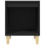 Mesita de noche madera contrachapada negro 40x35x50 cm de vidaXL, Mesitas de noche - Ref: Foro24-821860, Precio: 32,73 €, Des...