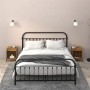 Mesitas de noche 2 unidades roble ahumado 40x35x50 cm de vidaXL, Mesitas de noche - Ref: Foro24-821885, Precio: 41,66 €, Desc...